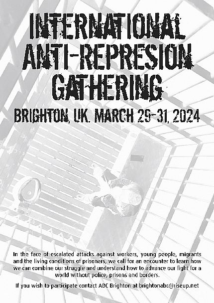 International Week of Solidarity with Anarchist Prisoners 2023 // Aug. 23-30
